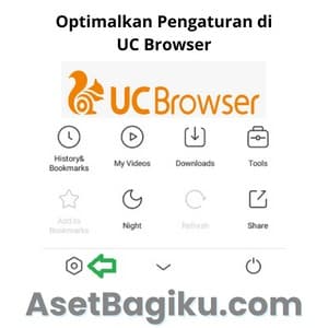 Optimalkan Pengaturan di UC Browser